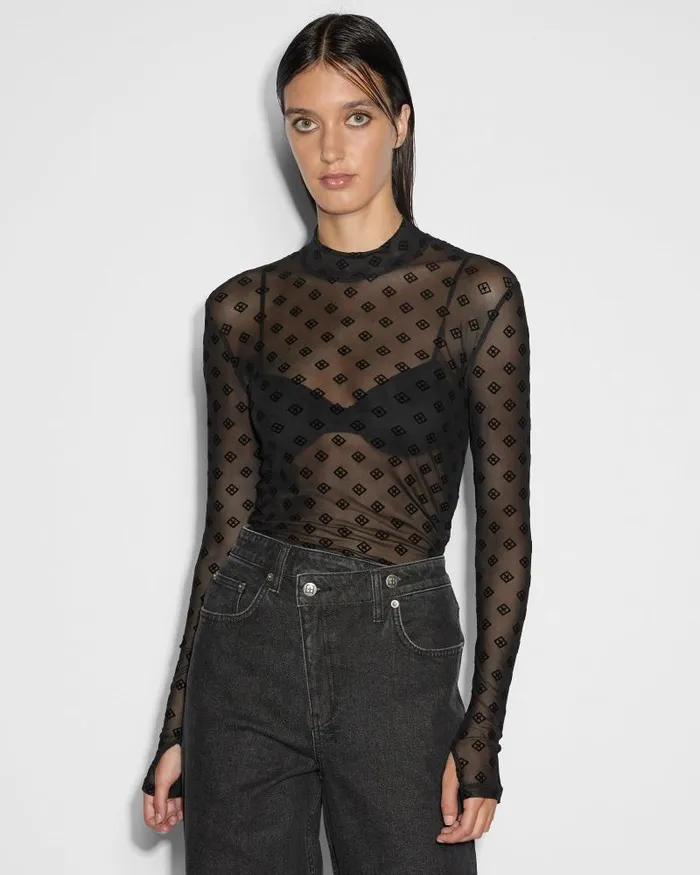 Ksubi Relax Jean Noir Womens Straight