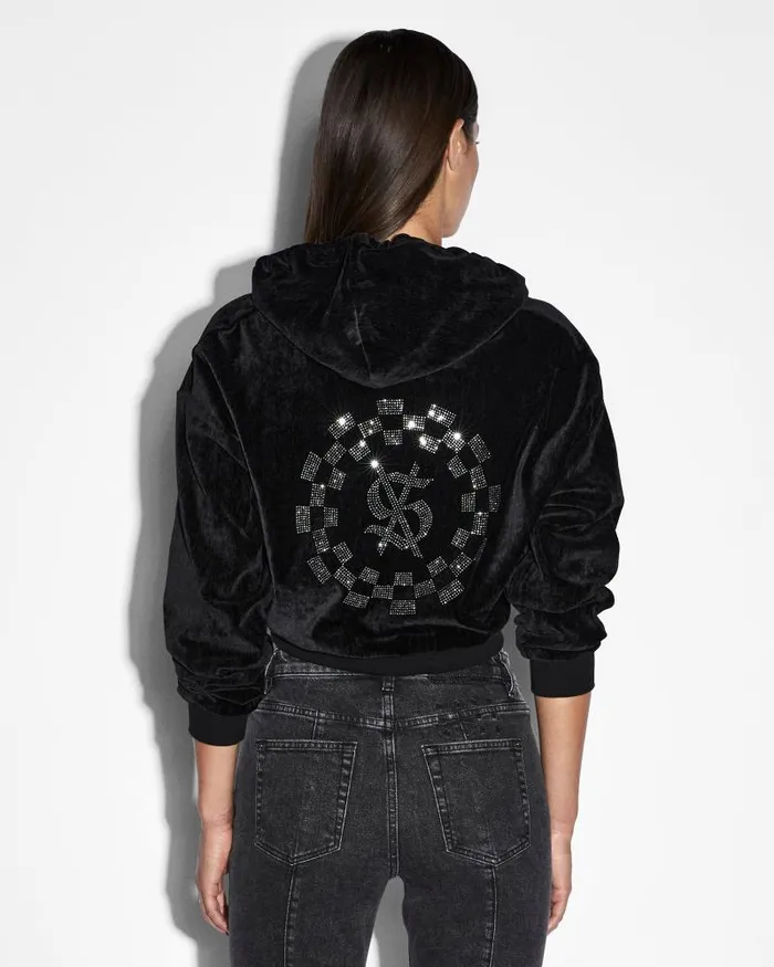 Ksubi Ritzy Infinity Jumper Black Womens Hoodies and Sweatshirts Ksubi Ritzy Infinity Jumper Black Womens Hoodies and Sweatshirts