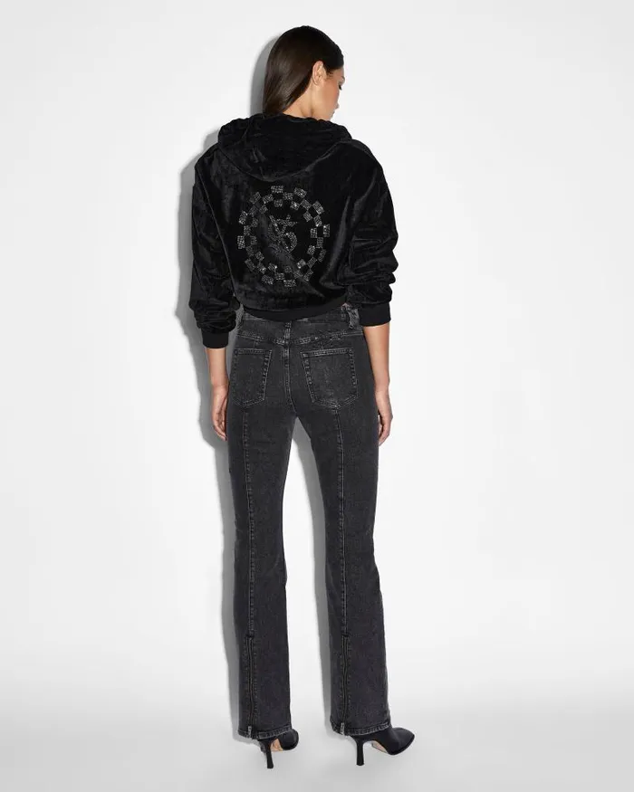 Ksubi Ritzy Infinity Jumper Black Womens Hoodies and Sweatshirts Ksubi Ritzy Infinity Jumper Black Womens Hoodies and Sweatshirts