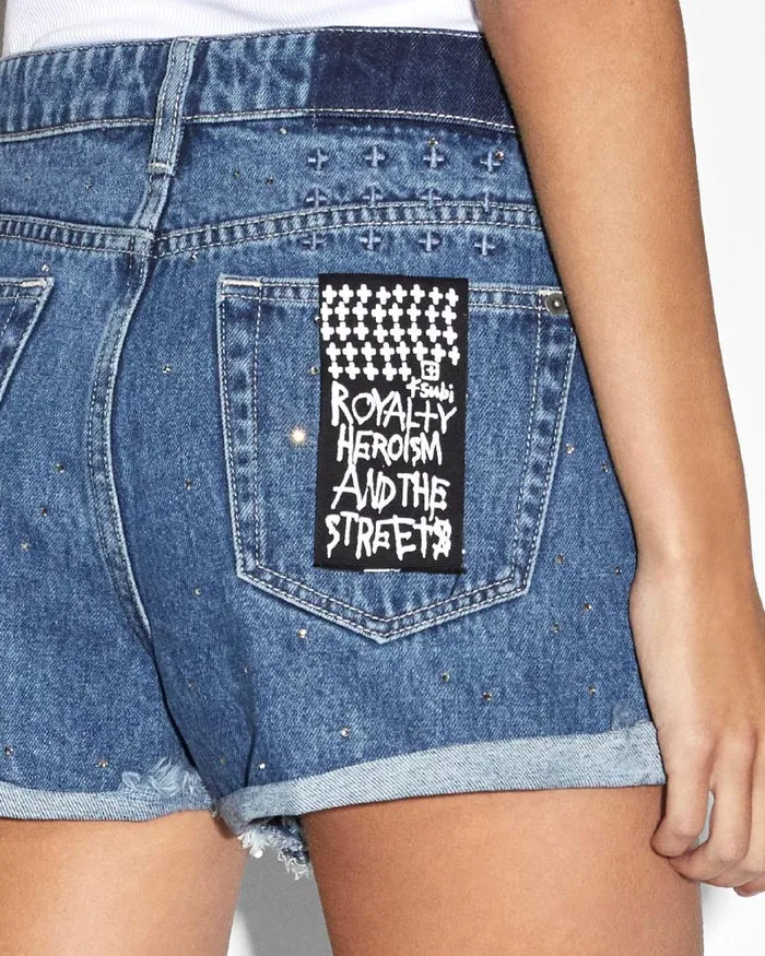 Ksubi Rollin Out Short Token Krystal Womens Denim Shorts