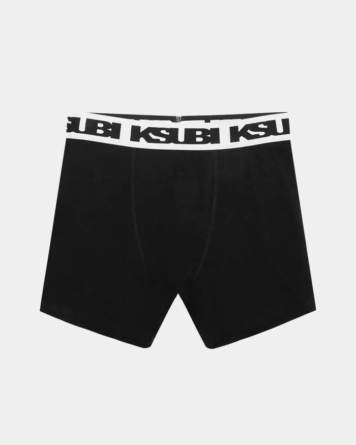 Ksubi Royalty Boxer Brief 1 Pack Black WomensMens Underwear