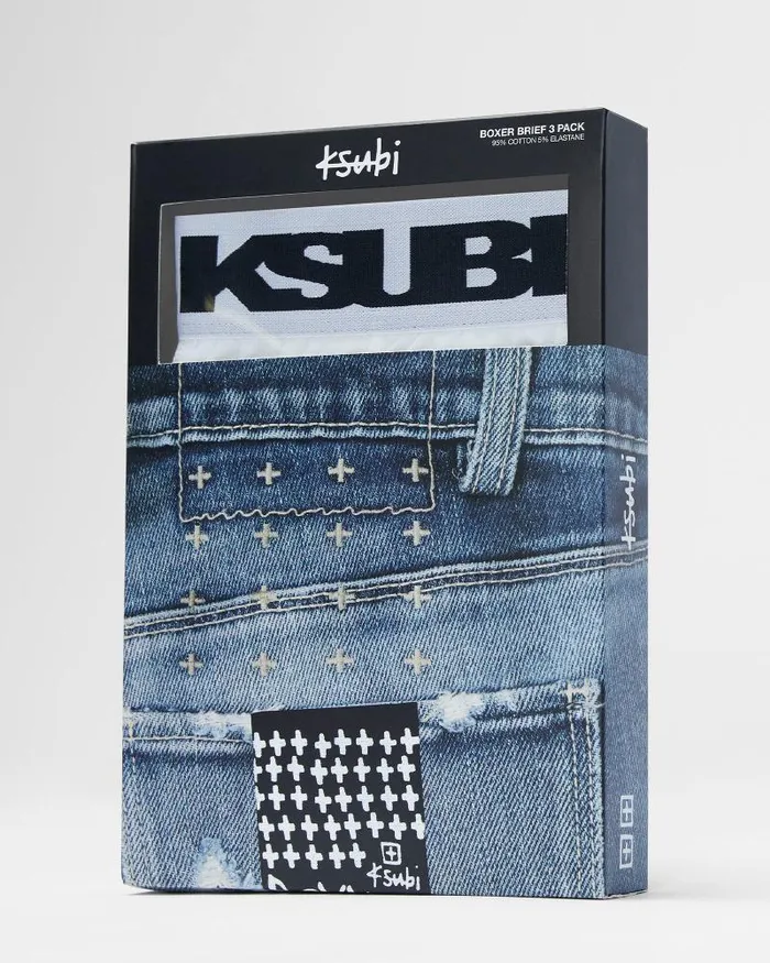 Ksubi Royalty Boxer Brief 3 Pack Multi WomensMens Underwear