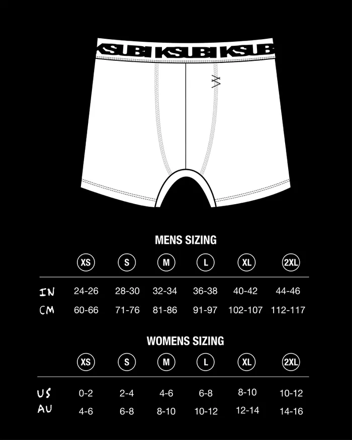 Ksubi Royalty Boxer Brief 3 Pack Multi WomensMens Underwear