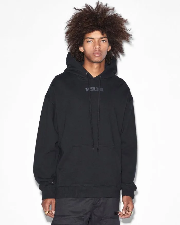 Ksubi Stealth Biggie Hoodie Jet Black Mens Sweats