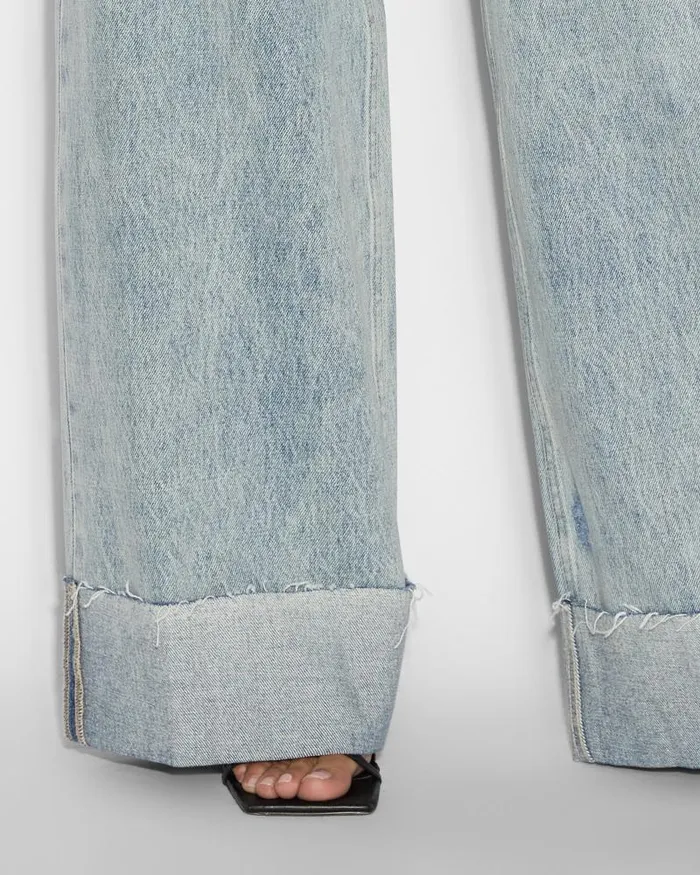 Ksubi Strider Worn Cuffed Womens Straight