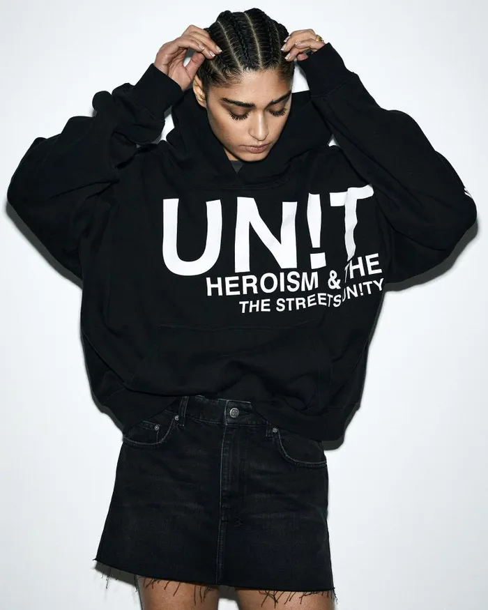 Ksubi Unity Slouch Hoodie Black Womens Sweats