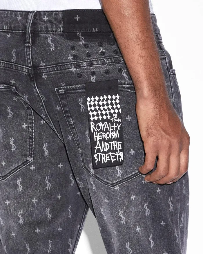 Ksubi Van Winkle Allstar Fade Mens Skinny