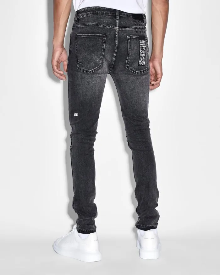 Ksubi Van Winkle Angst Trashed Mens Skinny