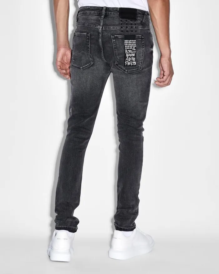 Ksubi Van Winkle Angst Trashed Mens Skinny