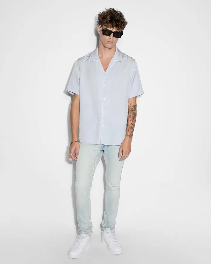 Ksubi Van Winkle Blue Ice Mens Skinny