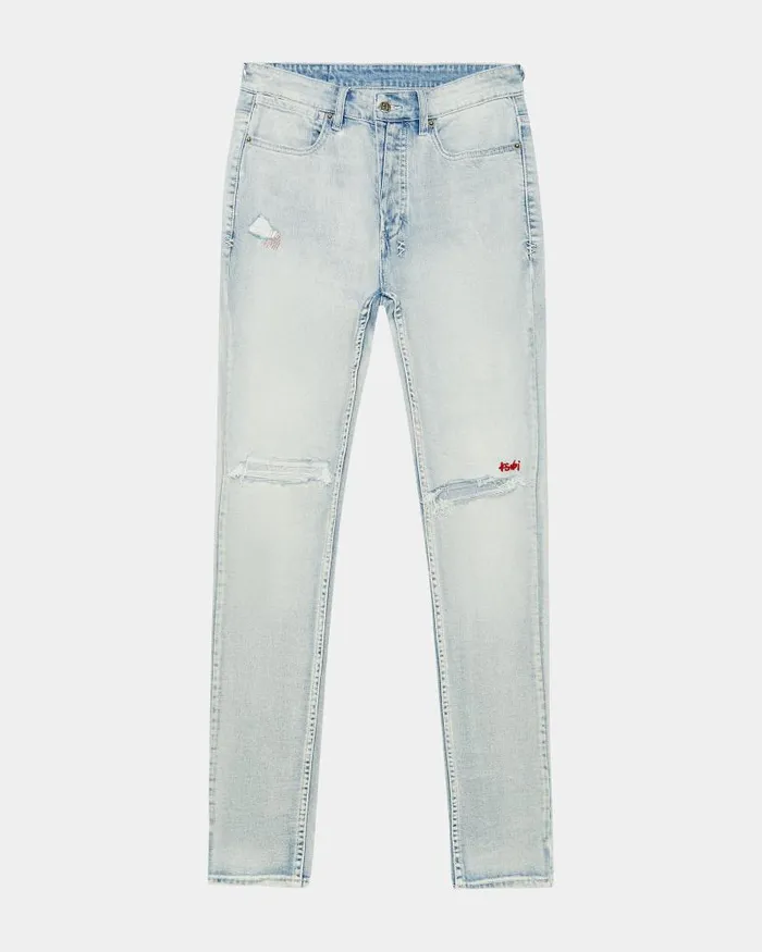 Ksubi Van Winkle Blue Ice Mens Skinny