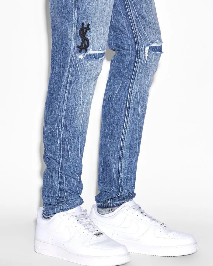 Ksubi Van Winkle Bluuu Mens Skinny