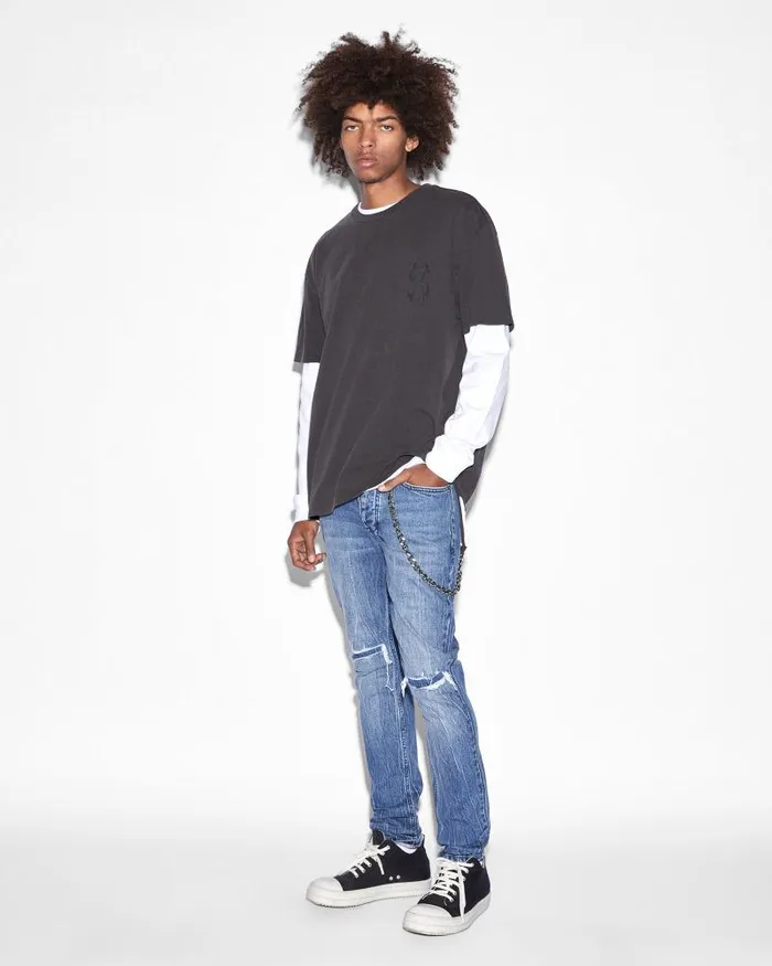 Ksubi Van Winkle Bluuu Mens Skinny
