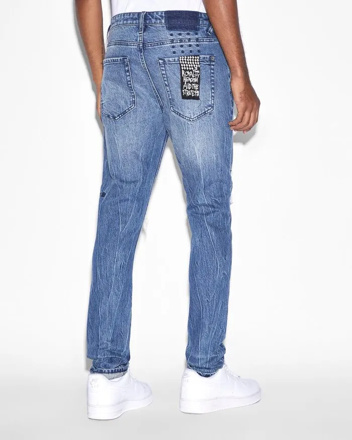 Ksubi Van Winkle Bluuu Mens Skinny