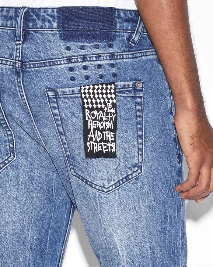 Ksubi Van Winkle Bluuu Mens Skinny