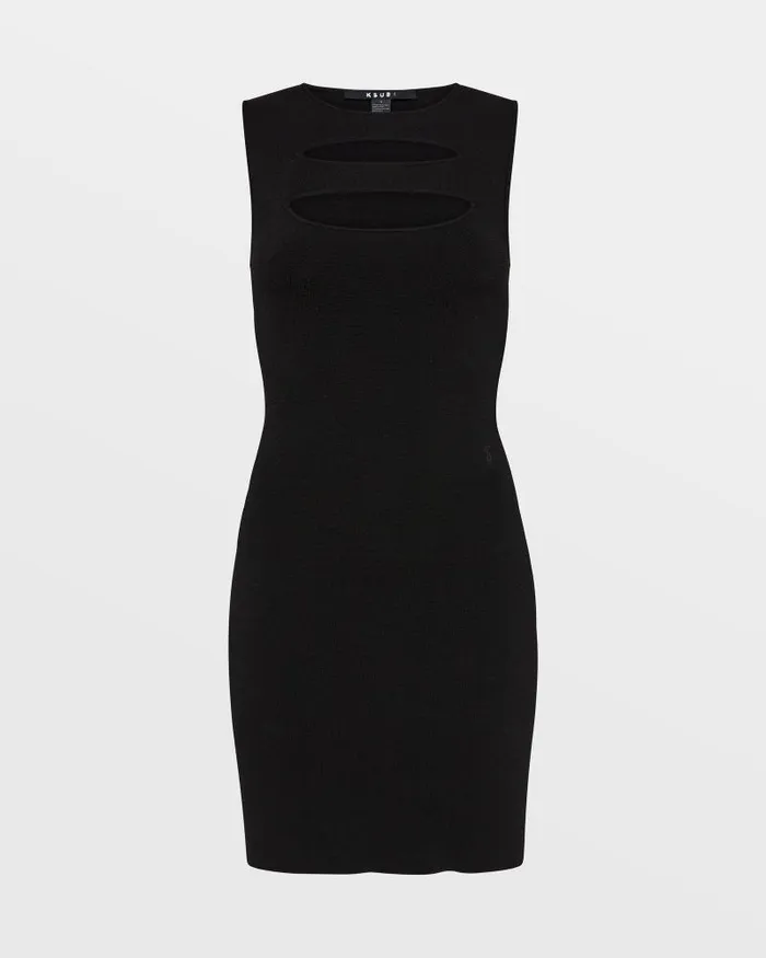 Ksubi Vertigo Dress Black Womens Dresses