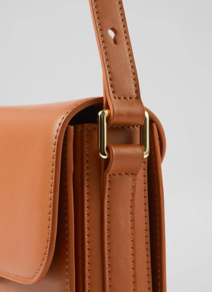 LKBennett CrossBody Bags Women Othelia Tan Lock Crossbody Shoulder Bag LKBennett CrossBody Bags Women Othelia Tan Lock Crossbody Shoulder Bag