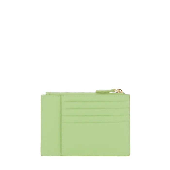 L Zip Card Holder Apple Green Women Lancel Purse L Zip Card Holder Apple Green Women Lancel Purse