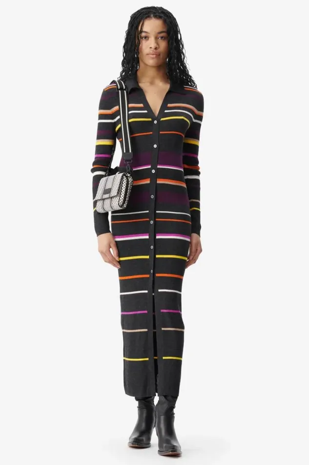 Lala Berlin Bags Crossbody Migrid Canvas Heritage Stripe Black 8211 Women