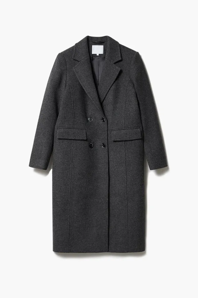 Lala Berlin Coats and Jackets Coat Cosima Wool Mix Dark Grey 8211 Women