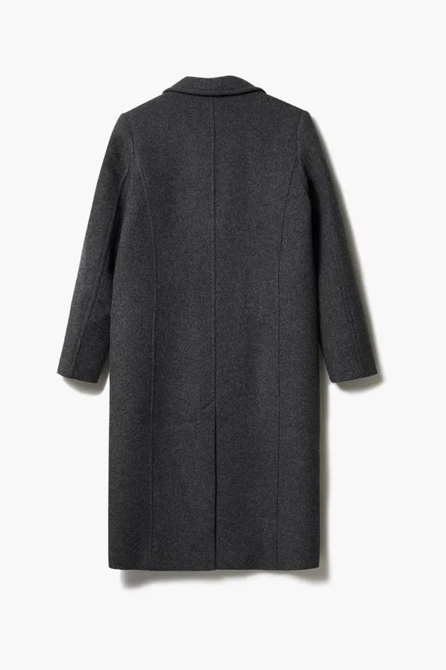 Lala Berlin Coats and Jackets Coat Cosima Wool Mix Dark Grey 8211 Women
