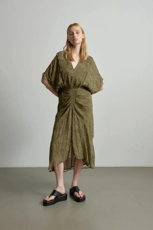 Lala Berlin Dresses Dress Dilyana Viscose Maze Garden 8211 Women