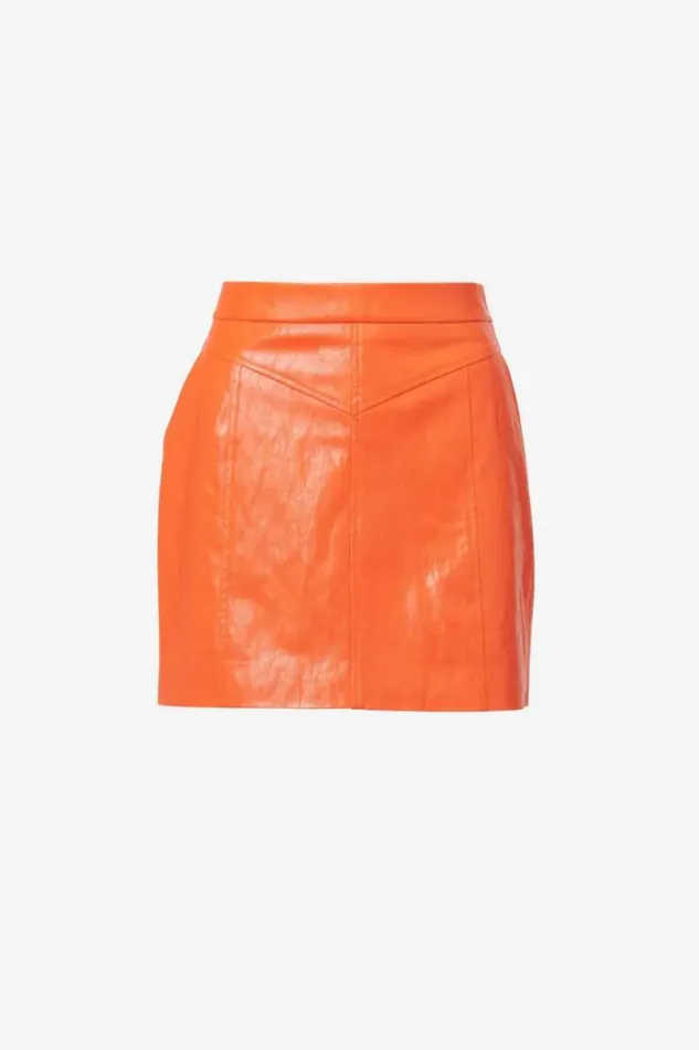 Lala Berlin Pants and Skirts Skirt Skyla Viscose Mix Paprika 8211 Women