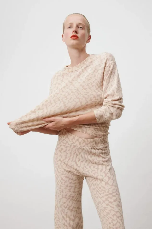 Lala Berlin Pullover Jumper Kactus Wool Mix Cream Heritage 8211 Women