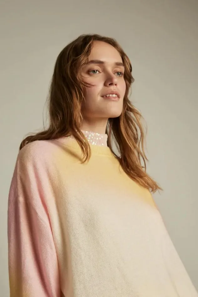 Lala Berlin Pullover Jumper Kalia Wool Mix Pastel Haze 8211 Women