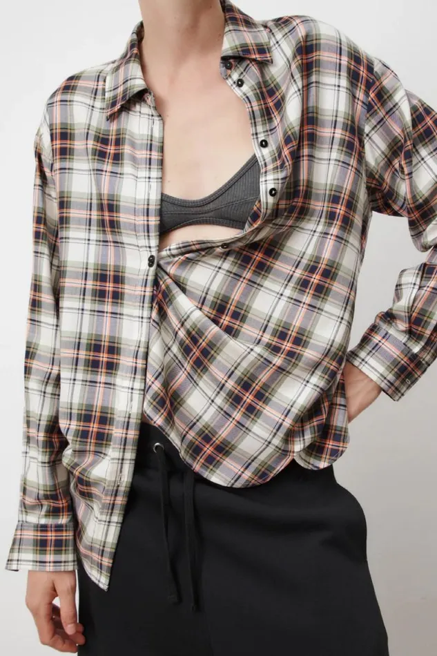 Lala Berlin Shirts and Blouses Blouse Benjy Viscose Mix Multicolor 8211 Women
