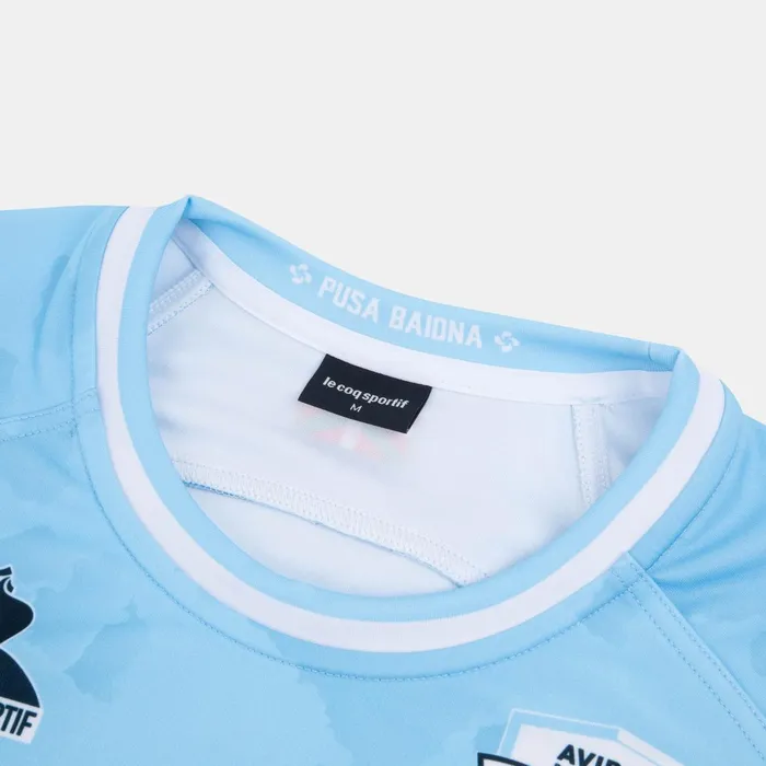 Le Coq Sportif Aviron Bayonnais 8211 Match Outfit TShirt Fly Bluenew Optical White Men Tshirts And Tops Le Coq Sportif Aviron Bayonnais 8211 Match Outfit TShirt Fly Bluenew Optical White Men Tshirts And Tops