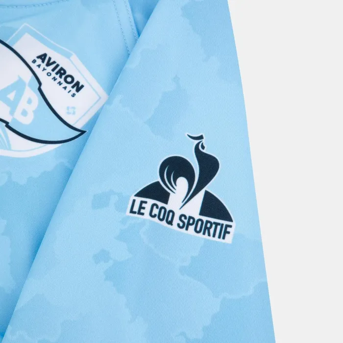 Le Coq Sportif Aviron Bayonnais 8211 Match Outfit TShirt Fly Bluenew Optical White Men Tshirts And Tops Le Coq Sportif Aviron Bayonnais 8211 Match Outfit TShirt Fly Bluenew Optical White Men Tshirts And Tops