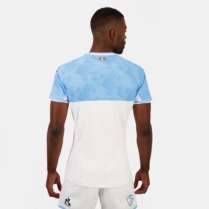 Le Coq Sportif Aviron Bayonnais 8211 Match Outfit TShirt Fly Bluenew Optical White Men Tshirts And Tops Le Coq Sportif Aviron Bayonnais 8211 Match Outfit TShirt Fly Bluenew Optical White Men Tshirts And Tops