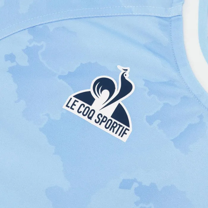 Le Coq Sportif Aviron Bayonnais 8211 Match Outfit TShirt Fly Bluenew Optical White Men Tshirts And Tops Le Coq Sportif Aviron Bayonnais 8211 Match Outfit TShirt Fly Bluenew Optical White Men Tshirts And Tops