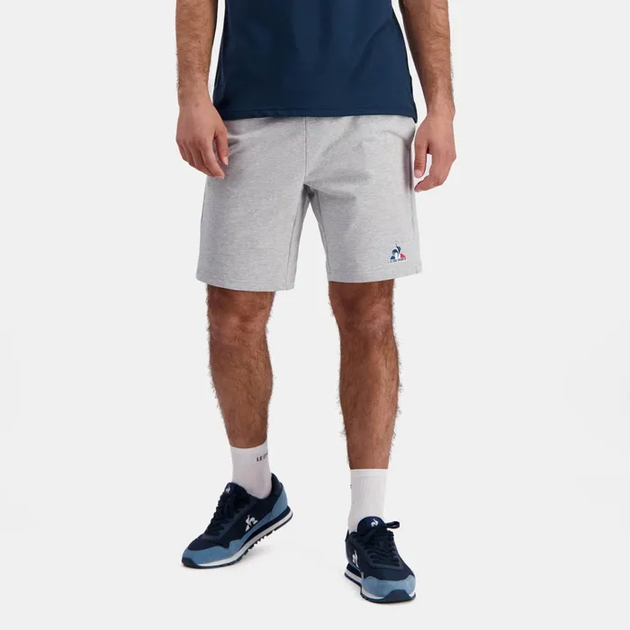 Le Coq Sportif Essentiels Short Homme Gris Chin Clair Men Shorts