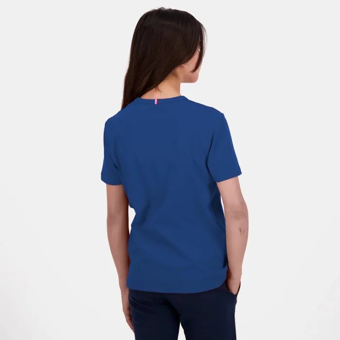 Le Coq Sportif Essentiels Tshirt Enfant Bleu Perf Kids Tshirts