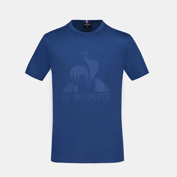 Le Coq Sportif Essentiels Tshirt Enfant Bleu Perf Kids Tshirts