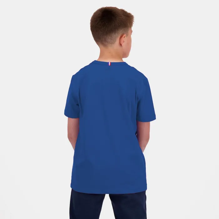 Le Coq Sportif Essentiels Tshirt Enfant Bleu Perf Kids Tshirts