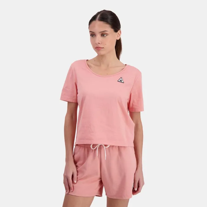 Le Coq Sportif Essentiels Tshirt Femme Rosette Women Tshirts Polos Shirts And Tops