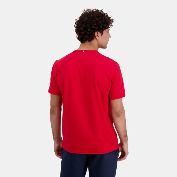 Le Coq Sportif Essentiels Tshirt Homme Pur Rouge Men Tshirts And Tops