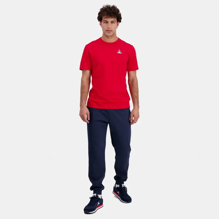 Le Coq Sportif Essentiels Tshirt Homme Pur Rouge Men Tshirts And Tops