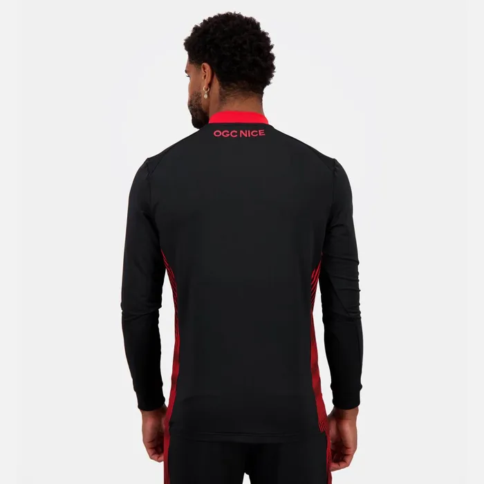 Le Coq Sportif OGC Nice 8211 Training Resistance Sweatshirt Black Men Sweatshirts Le Coq Sportif OGC Nice 8211 Training Resistance Sweatshirt Black Men Sweatshirts