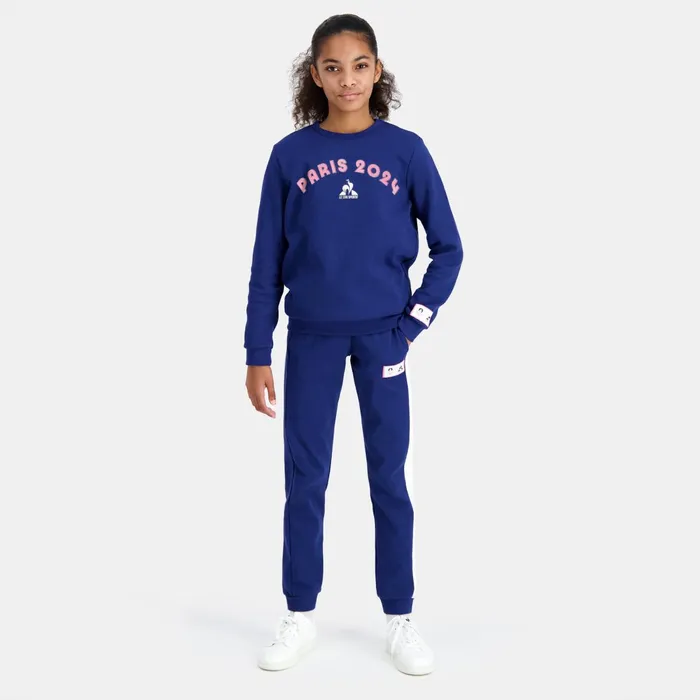 Le Coq Sportif Paris 2024 RoundNeck Sweatshirtshirt Kids Kids Sweatshirts And Hoodies Le Coq Sportif Paris 2024 RoundNeck Sweatshirtshirt Kids Kids Sweatshirts And Hoodies