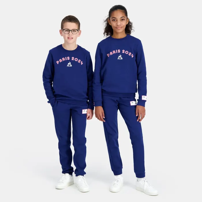 Le Coq Sportif Paris 2024 RoundNeck Sweatshirtshirt Kids Kids Sweatshirts And Hoodies Le Coq Sportif Paris 2024 RoundNeck Sweatshirtshirt Kids Kids Sweatshirts And Hoodies