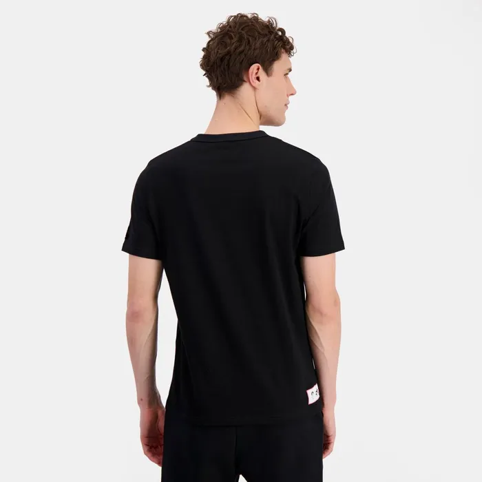 Le Coq Sportif Paris 2024 TShirt Black MenWomen Tshirts And Tops