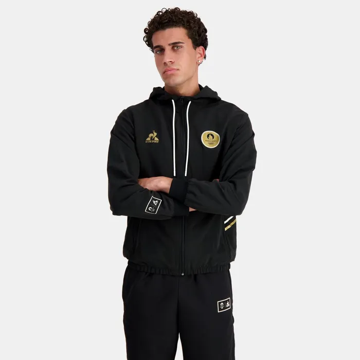Le Coq Sportif Paris 2024 ZipUp Hoodie Men Sweatshirts
