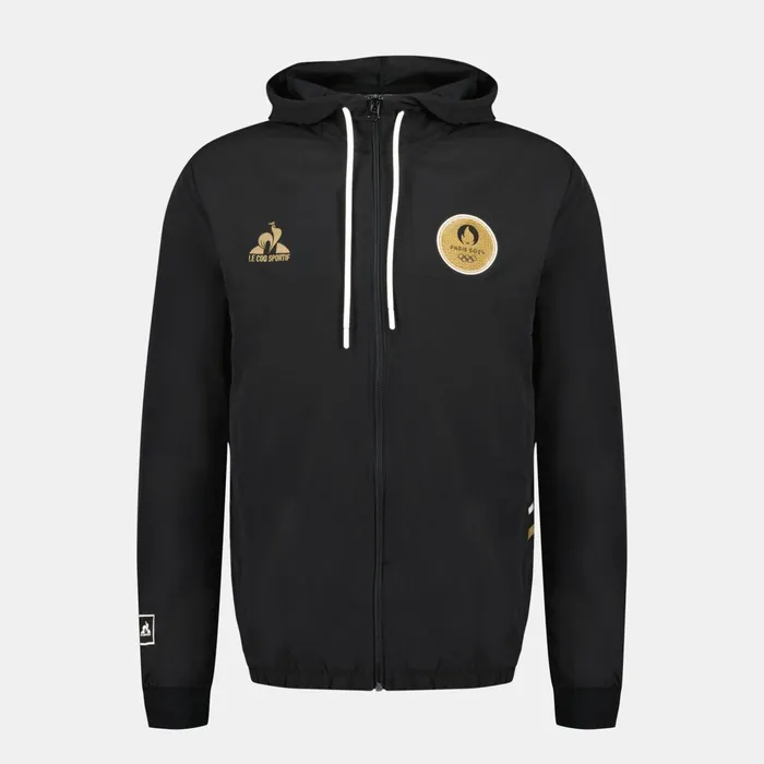Le Coq Sportif Paris 2024 ZipUp Hoodie Men Sweatshirts