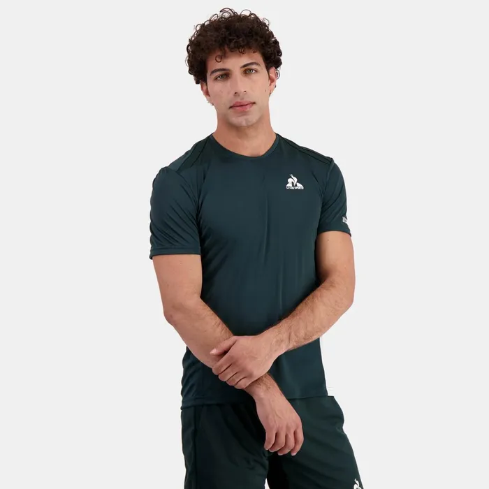 Le Coq Sportif Performance Tennis TShirt Scarab Men Tshirts And Tops