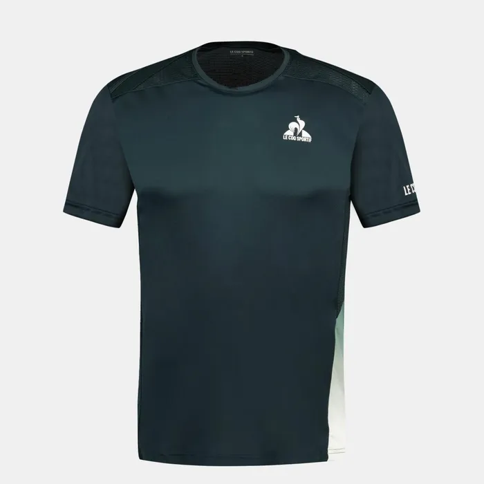 Le Coq Sportif Performance Tennis TShirt Scarab Men Tshirts And Tops