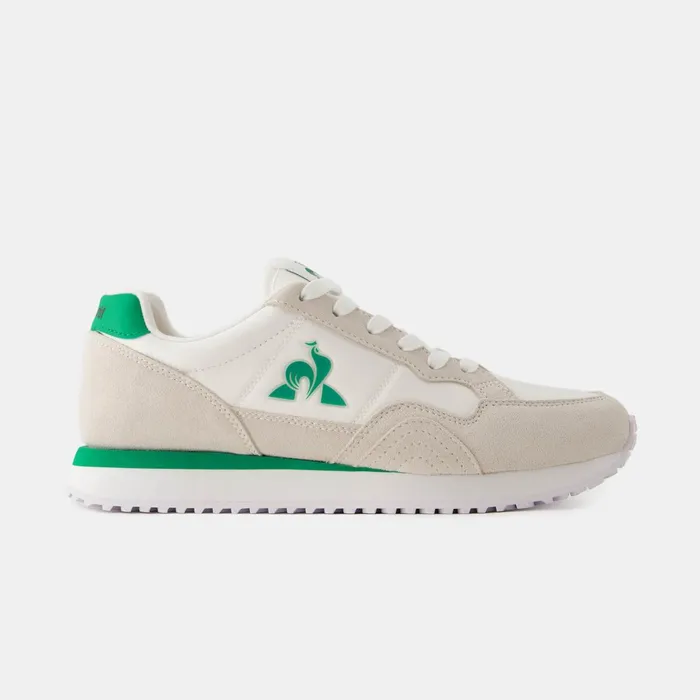 Le Coq Sportif Shoes JET STAR2 Optical Whitejolly Green Men Trainers And Sneakers